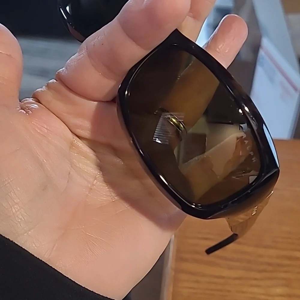 Ralph Lauren Brown Tortoise Sunglasses, unisex